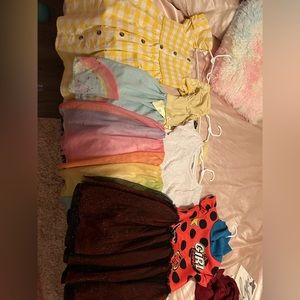 Little girls luxury cute dresses size 6X